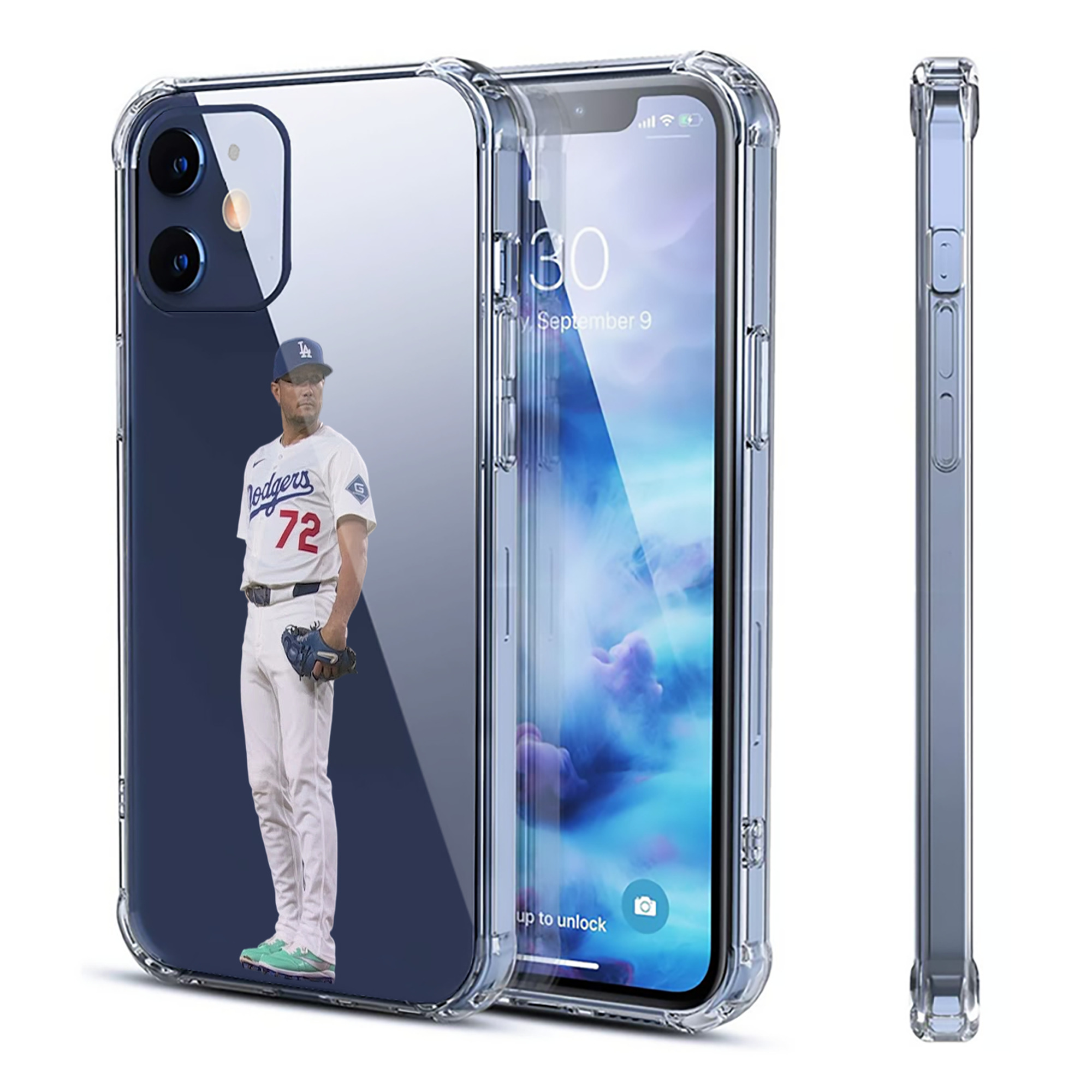  Clear IPhone 12 Case – Soft TPU With UV Print – Enhanced Drop Protection, Precise Fit, Anti-Fingerprint, Customizable Design, Scratch-Resistant, Yellow-Resistant